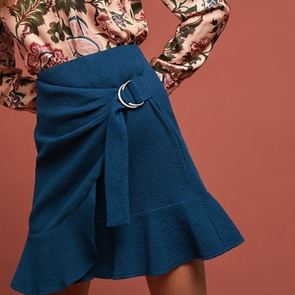 Maeve Anthro Tamoria Wrap Skirt
